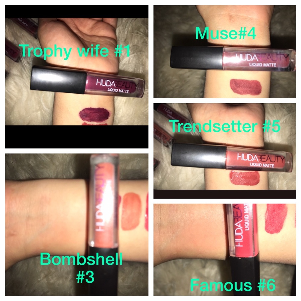 Huda beauty matte lipstick