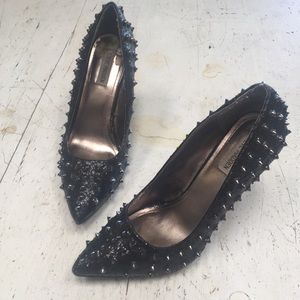 Studded Heels