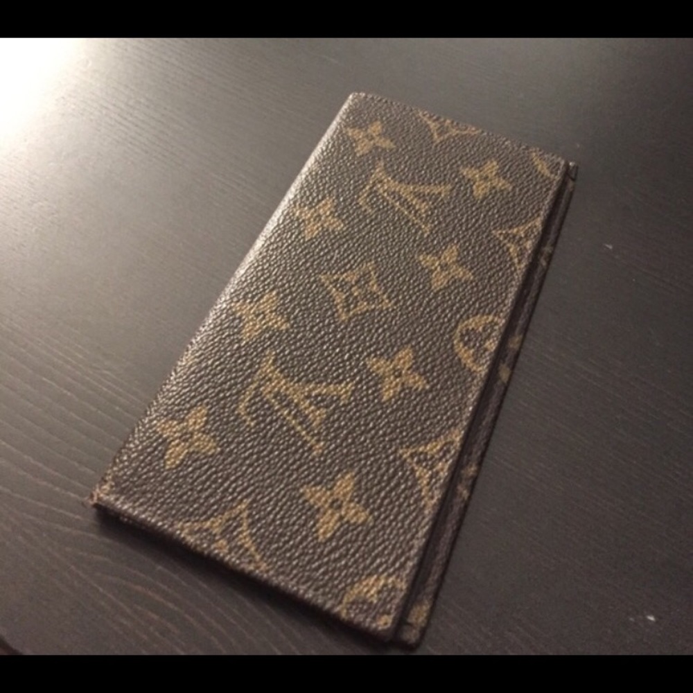 Louis Vuitton checkbook cover