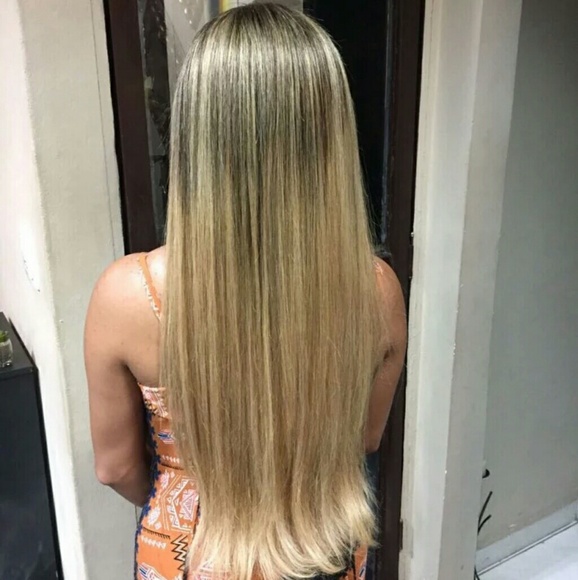 Ombre Lace Wig Virgin Brazilian Human Hair