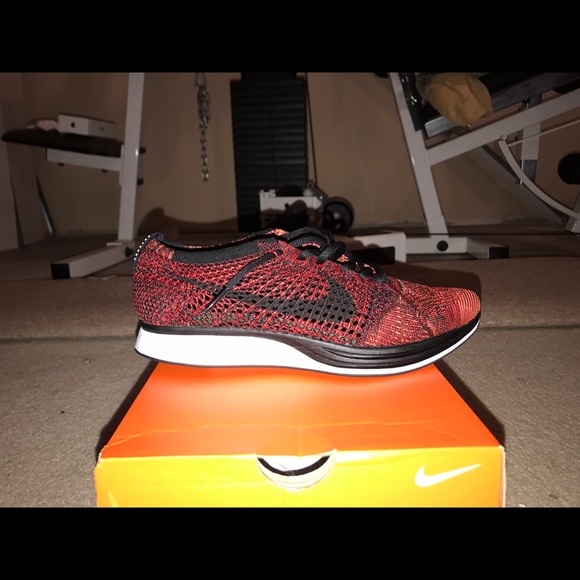 Nike Other - Nike Flyknit Racer "Fire Rooster"