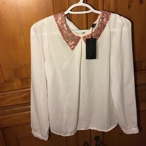 Sequence collar blouse
