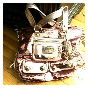 Coach poppy sequin bag limited edition