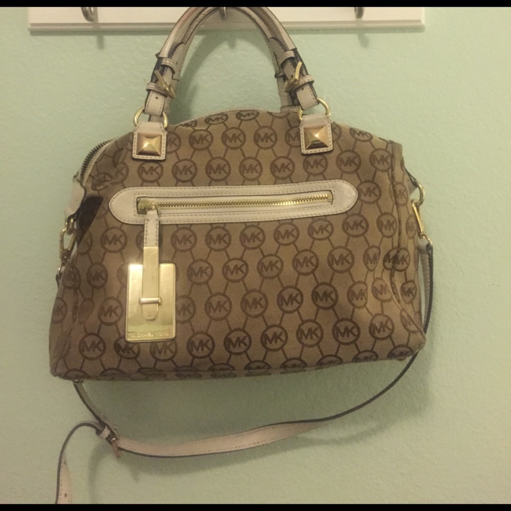 Monogram Michael Kors Two Way Bag