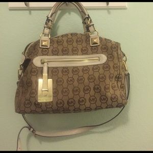 Monogram Michael Kors Two Way Bag