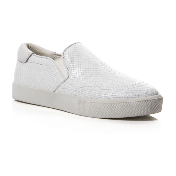 Ash Shoes - Ash Size 38 White Snake Embossed Slip On Shoes
