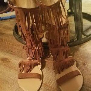 Gladiator sandals. SOLD ON MERCARI