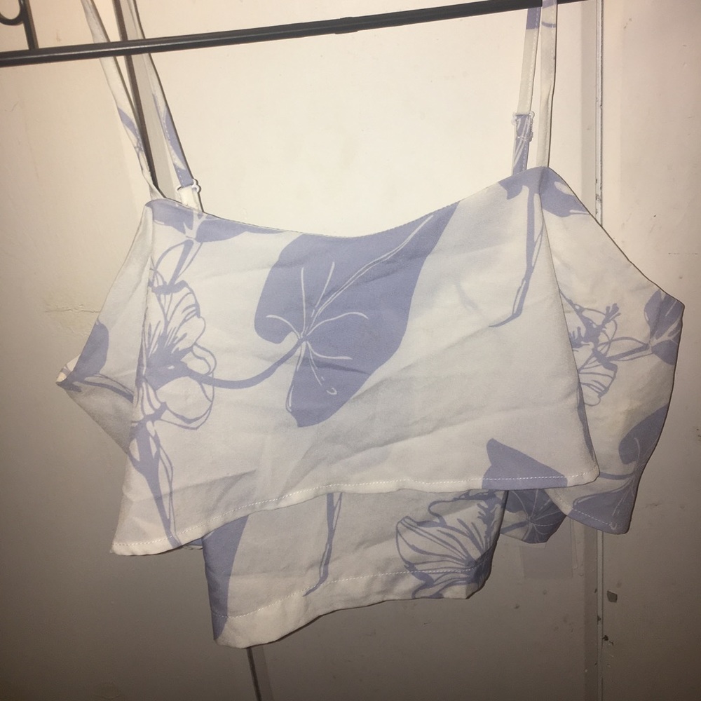 Double layer crop top
