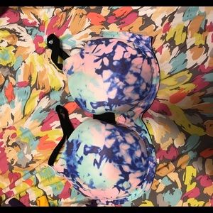 Multicolored Pink Victoria's Secret bra