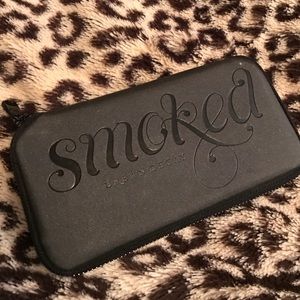 Urban decay smoked pallet (swatched)