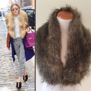 Faux Fur Stole