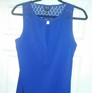 NICOLE "by Nicole miller" high low sexy top!