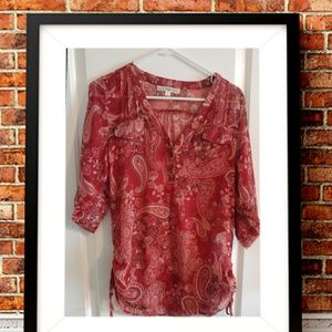 Paisley Chiffon blouse