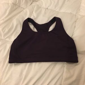 Purple Nike Compression Bra