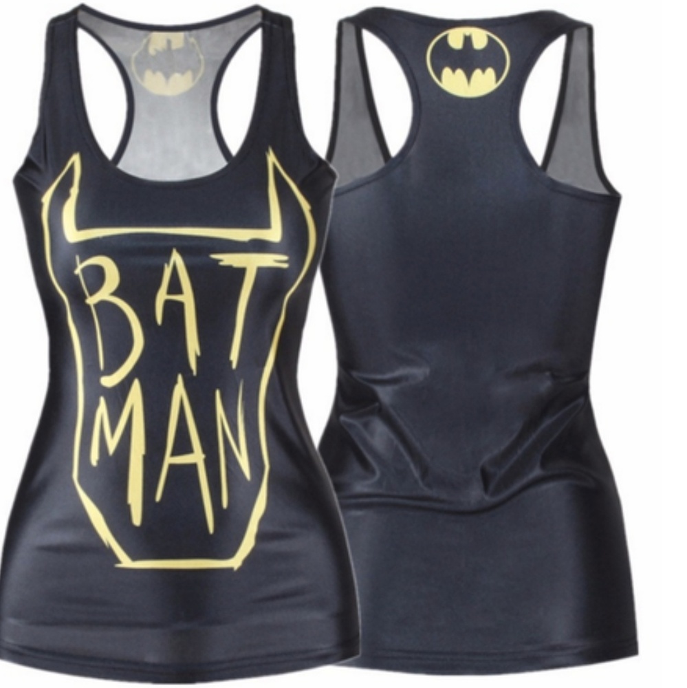 Batman 3D tank top