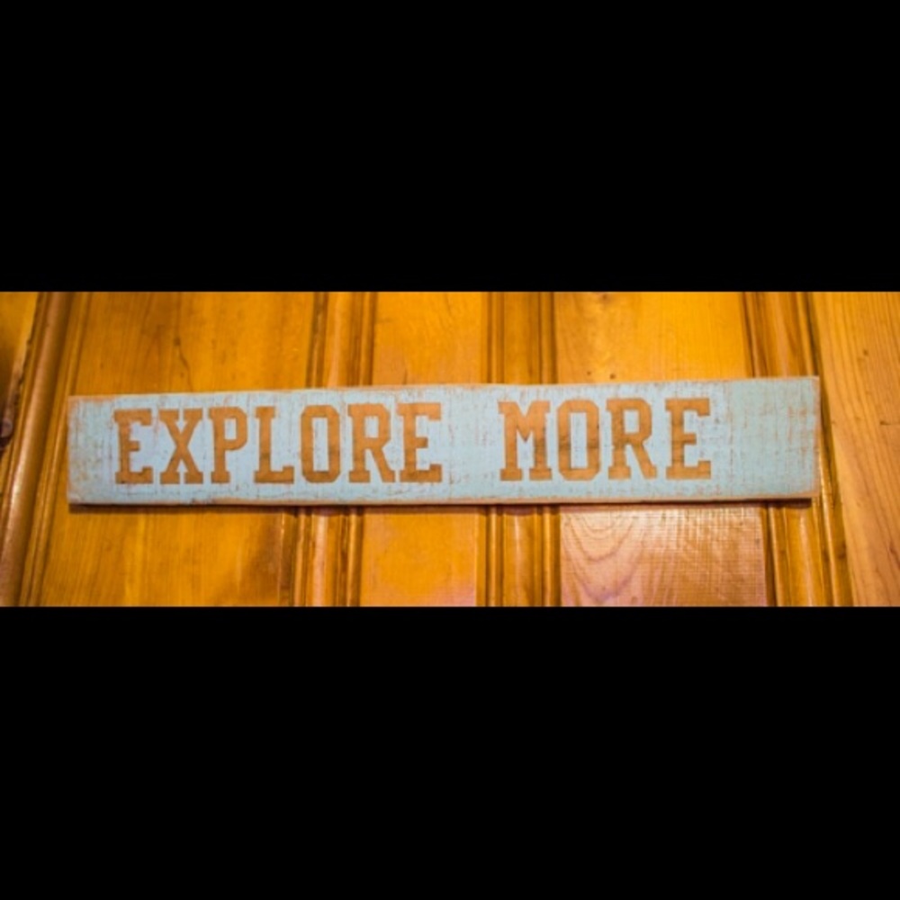 ✨SOLD✨Explore More Pallet Wood Sign - Picture 2 of 4