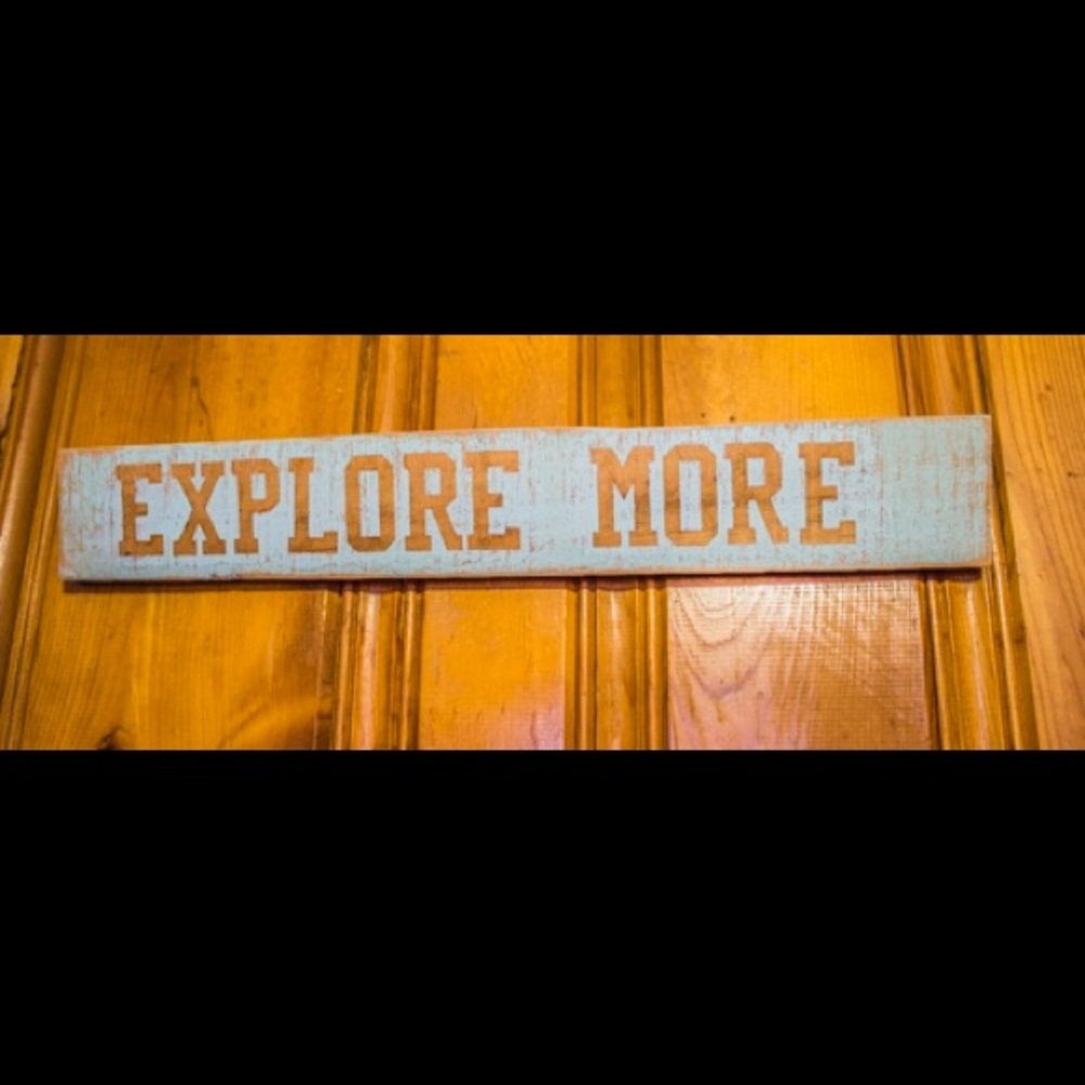 ✨SOLD✨Explore More Pallet Wood Sign - Picture 3 of 4