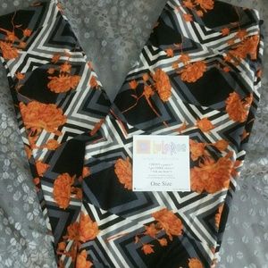 LulaRoe floral leggings