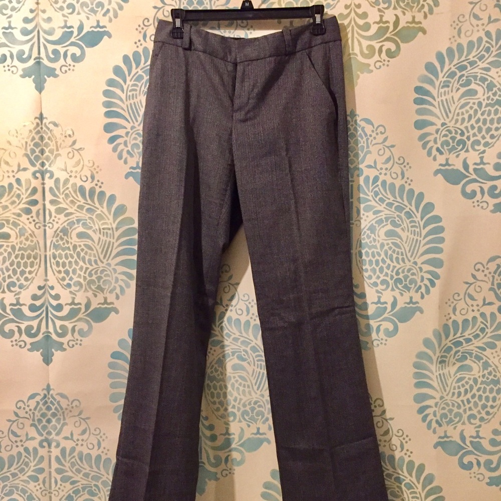 Banana Republic -Black and white tweed slacks NWOT