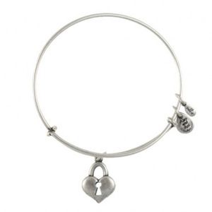 Alex and Ani Heart Lock Bracelet