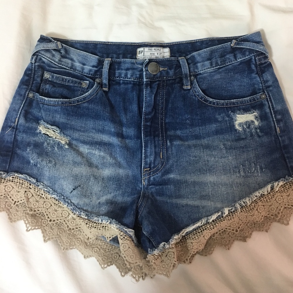 Free People high waisted Shorts