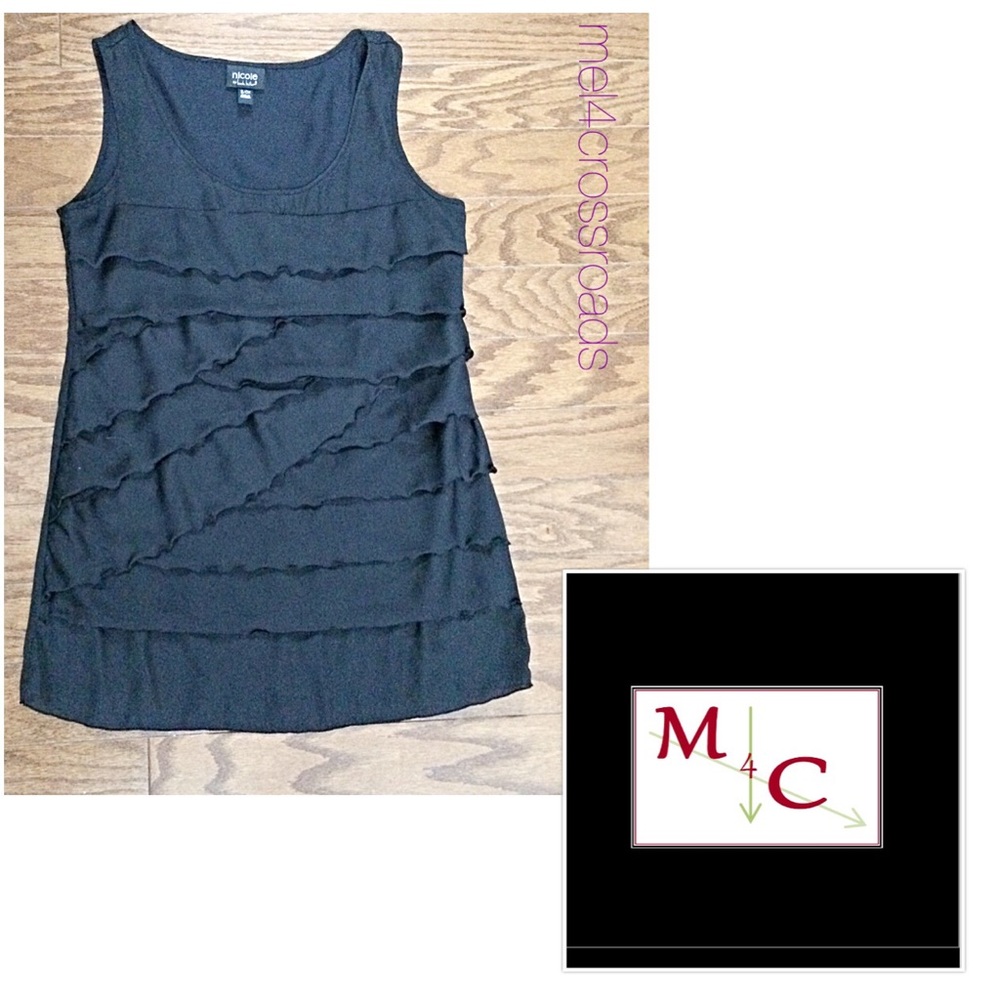 ⚜️  NICOLE MILLER TUNIC TOP