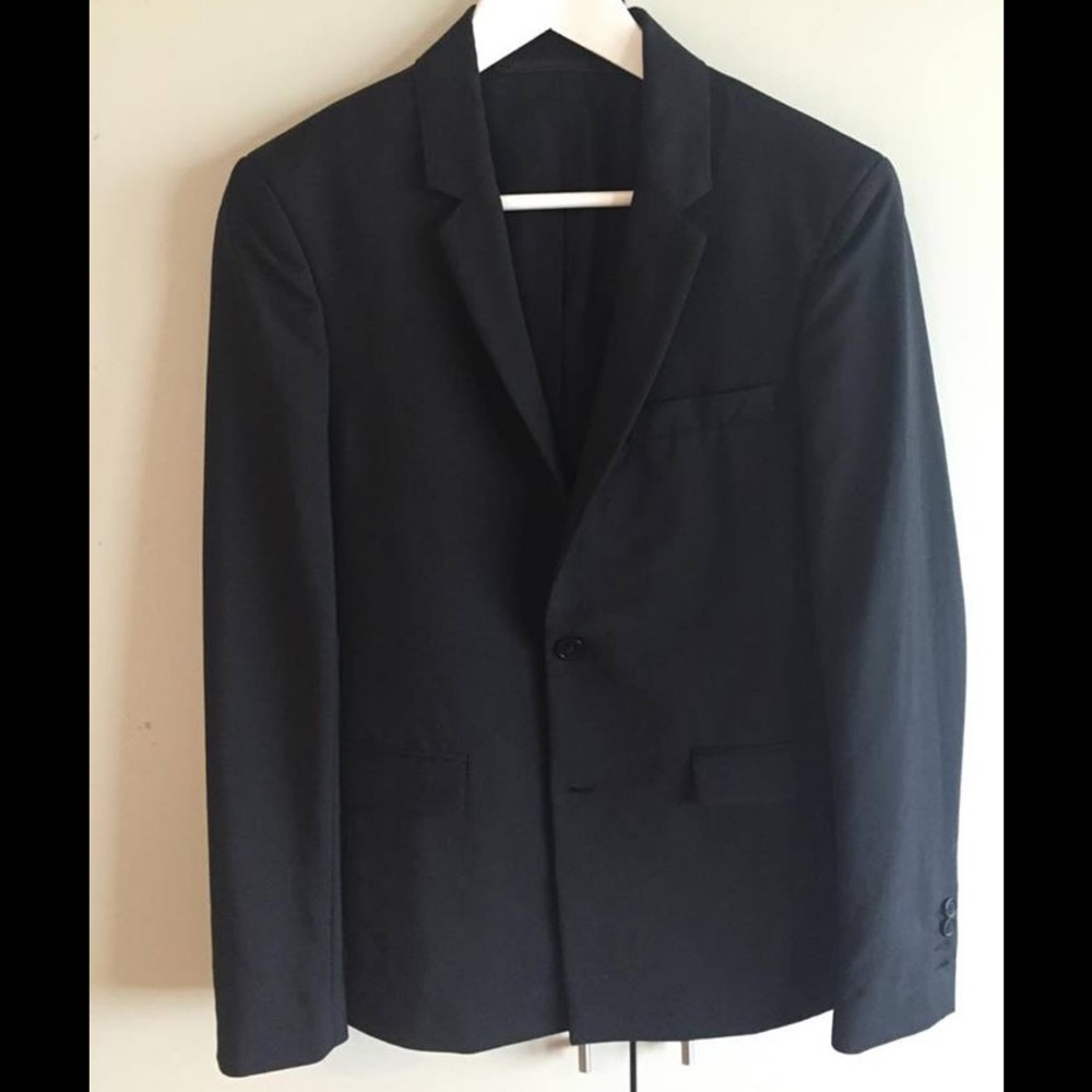 Kris Van Assche black wool blazer