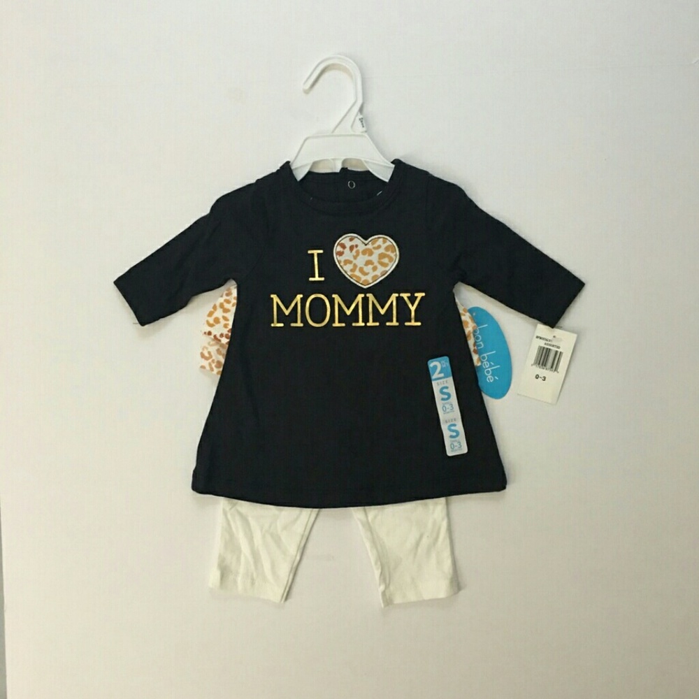 Fashion is fun *I <3 Mommy* Two Piece Outfit