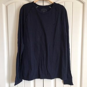 Navy Long Sleeve - American Eagle