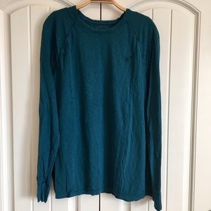 Teal Long Sleeve - American Eagle