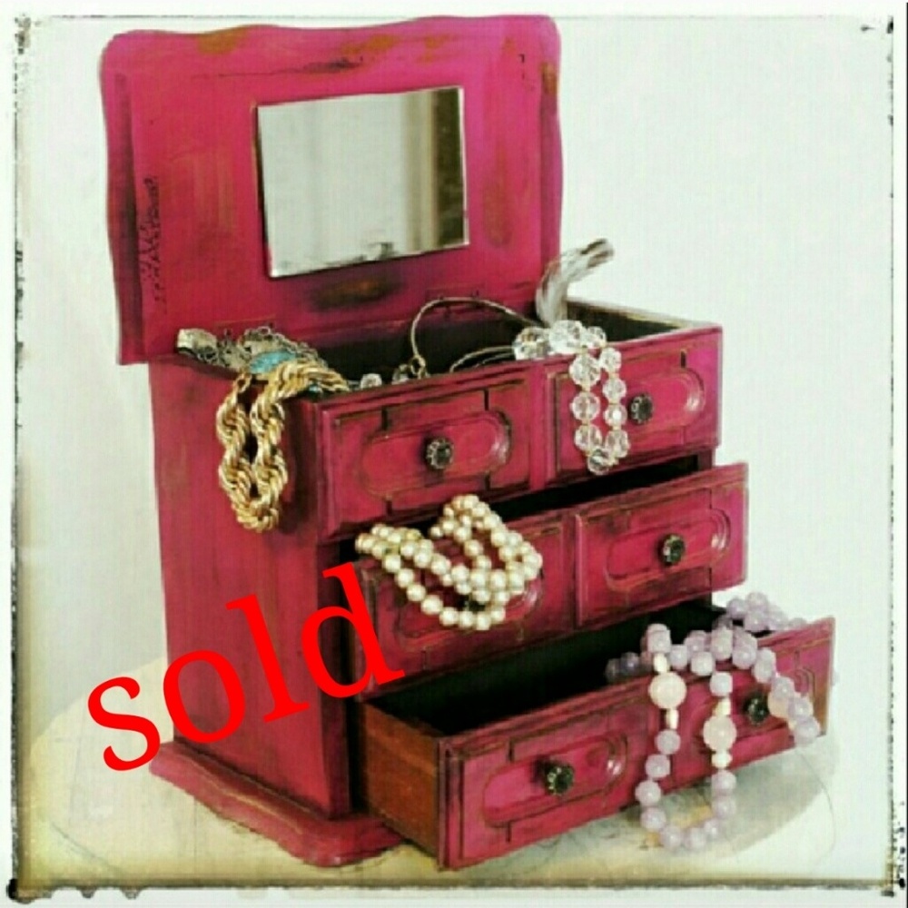 VINTAGE 1960's JEWELRY BOX