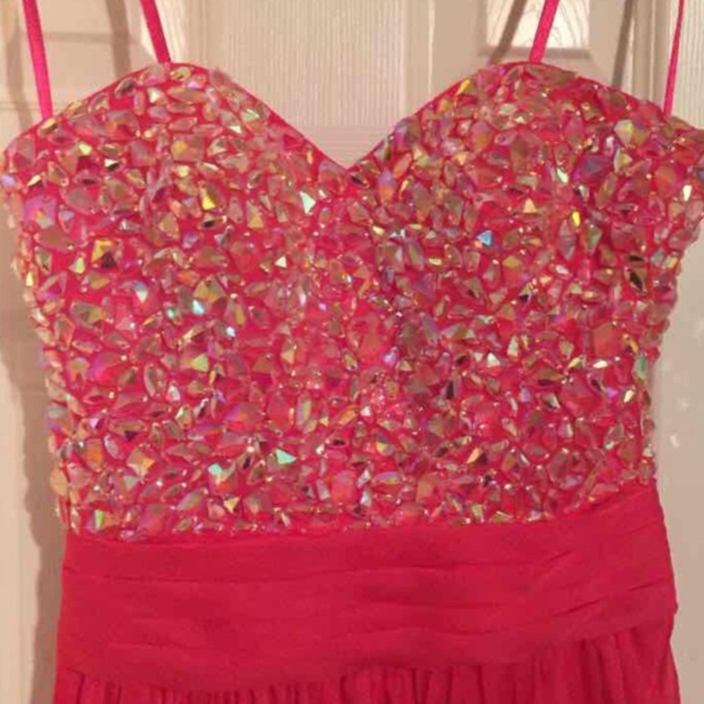 NWT STUNNING- LaFEMME PROM / EVENING  DRESS