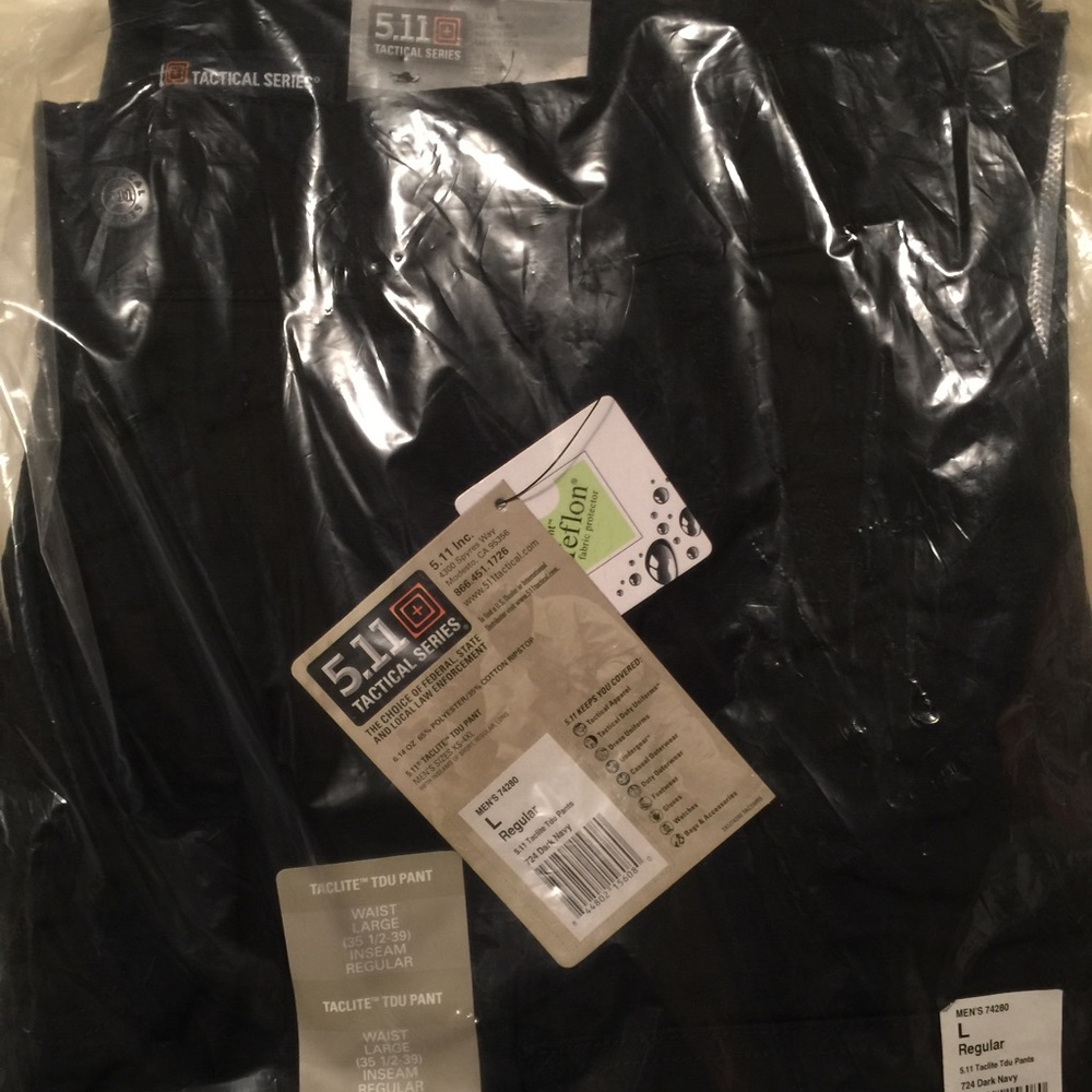 Men's 5.11 tactical pro TDU law enforcement pants