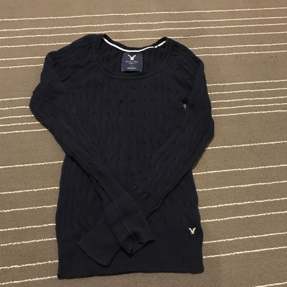AE Navy Blue Sweater ✨