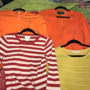 Cardigan & Sweater Bundle--J. Crew/LOFT/C Wonder