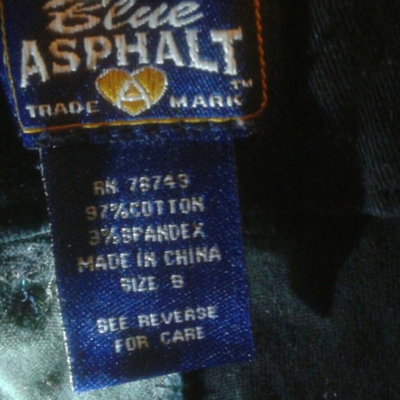 Blue Asphalt Shorts size 9 - Picture 3 of 4