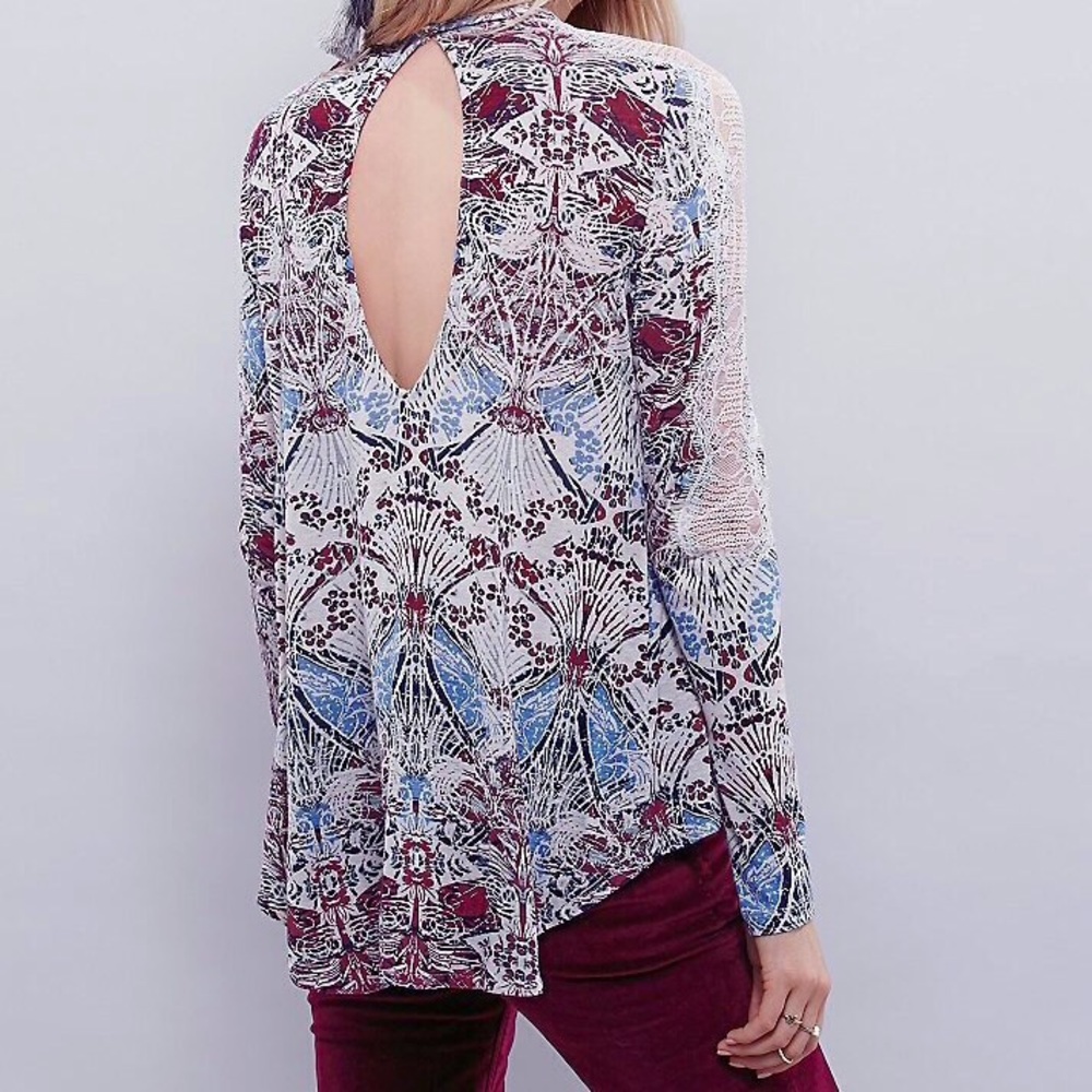 Free People Nouveau Lace Blouse - Picture 4 of 5