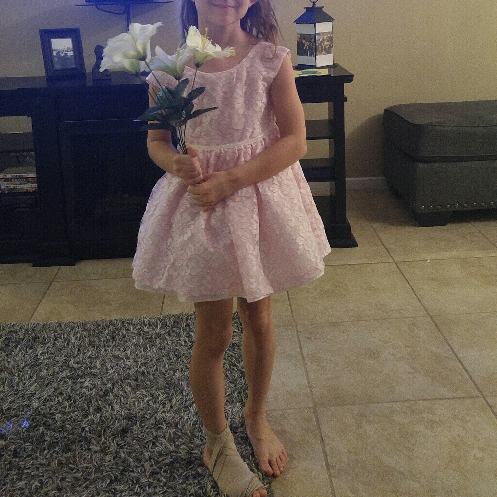 Little girls Easter dress.