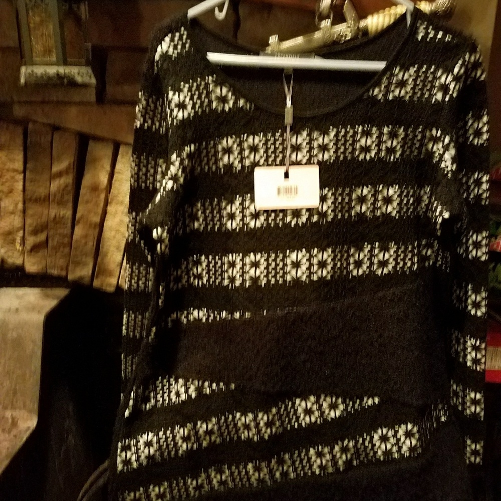 Nwt Beautiful Black sweater price mark down
