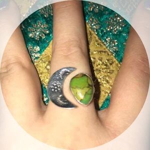 Sterling silver turquoise ring 🌜