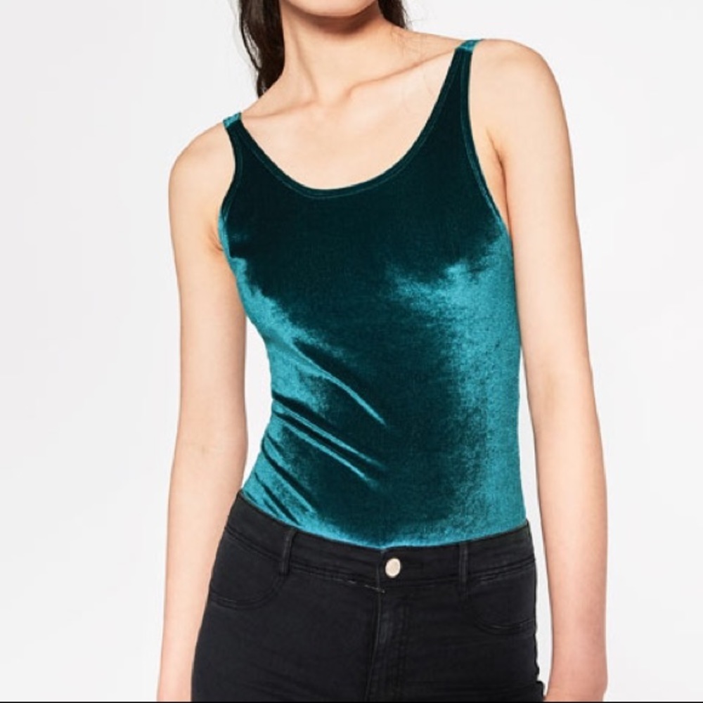 velvet bodysuit