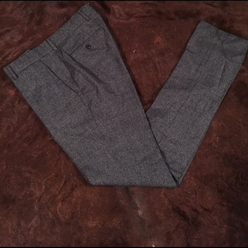 Jack Spade Slim-Fit Flat-Front wool pant sz30