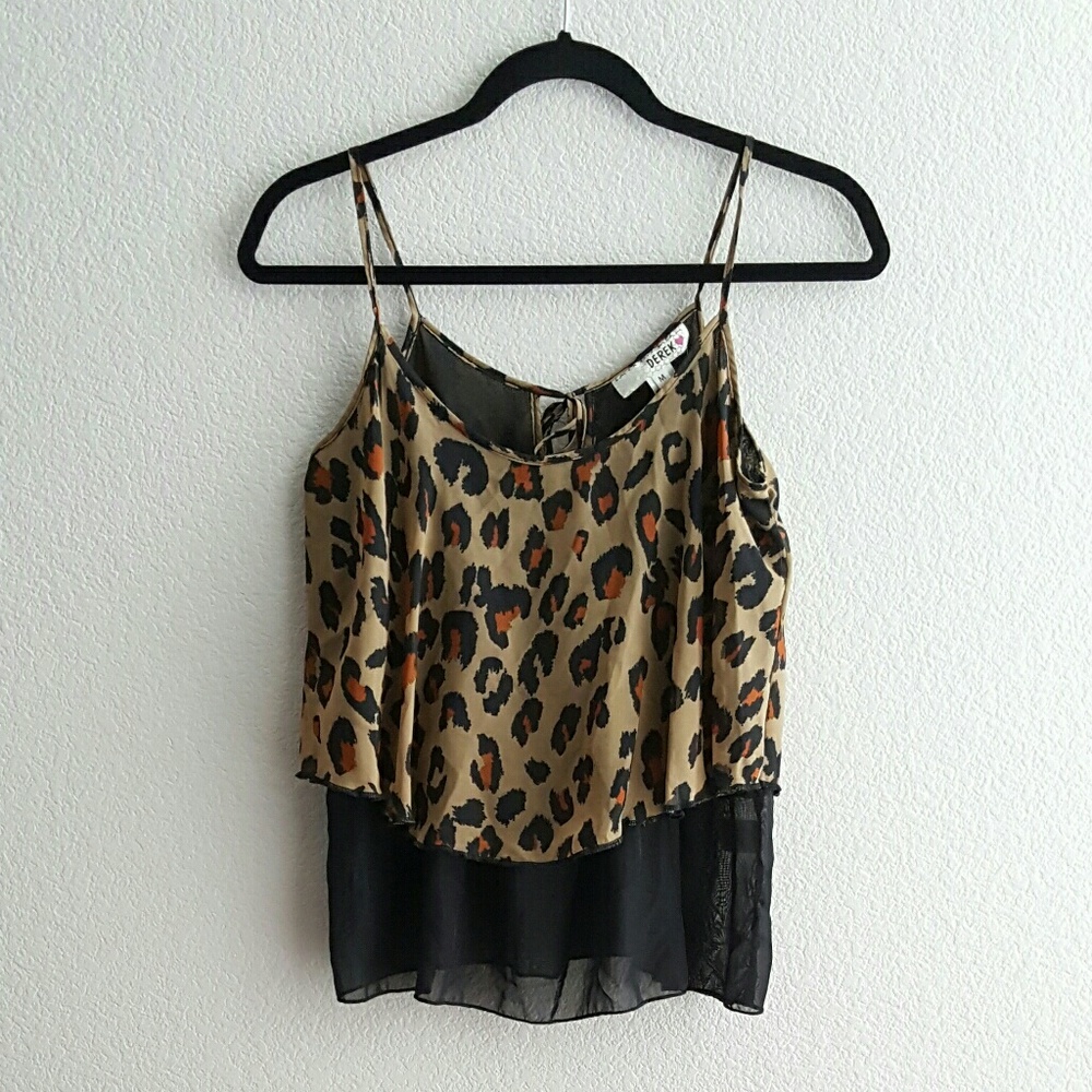 Leopard Print Tank Top
