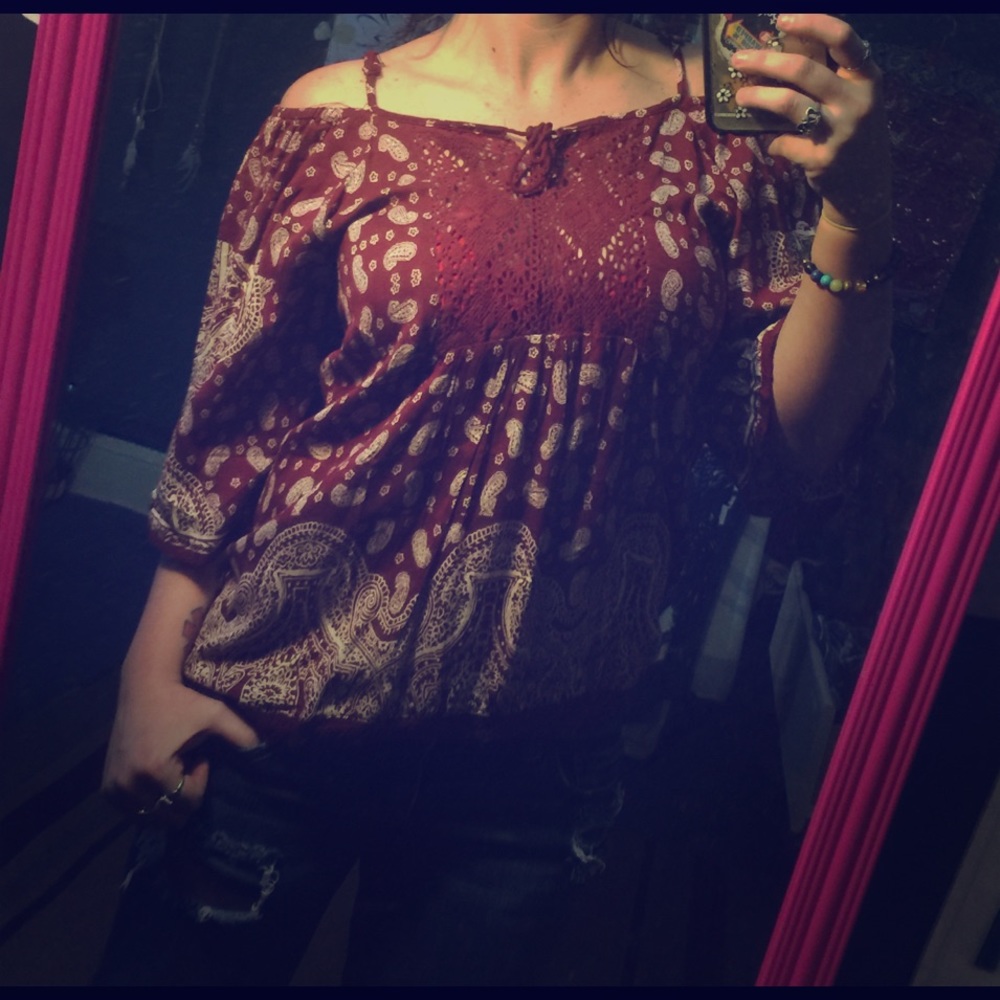 NWT Angie Blouse sz M