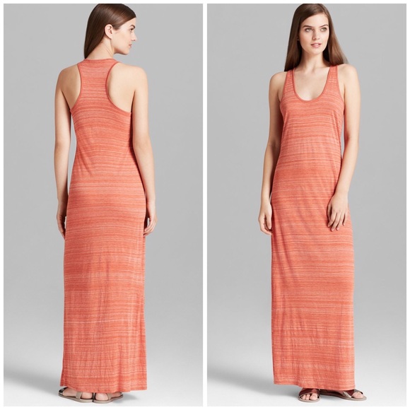 Vince Dresses & Skirts - 🥁THRU SUN🥁Vince space dye stripe maxi dress