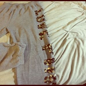 VS Pink sweatpants small