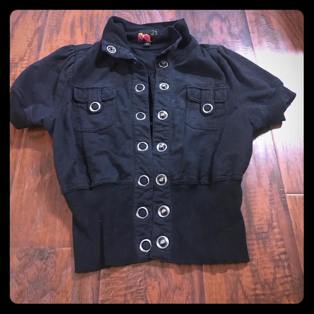 Button down cardigan