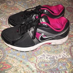 Black & Pink Women's Nike Shoes