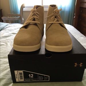 Under Armor Coast Suede Lifestyle Shoe - tan