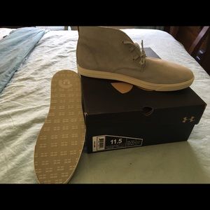 Under Armour Coast Suede Lifestyle Shoe- Gray